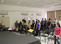 Sala de Orquestra - Aula de Canto Coral